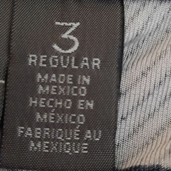 Travelers by Chicos black and white wide leg pants Chico size 3 - Picture 6 of 8